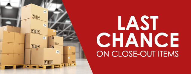 Shop Last Chance Closeouts