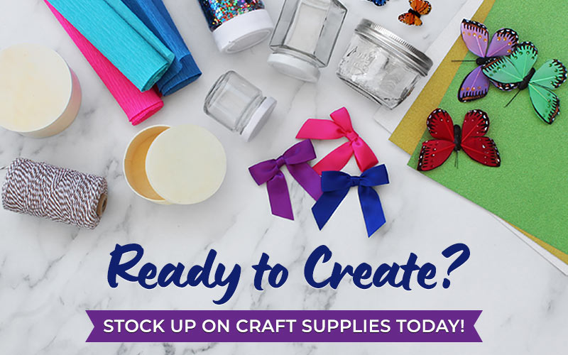 Stock Up on Craft Supplies Today!