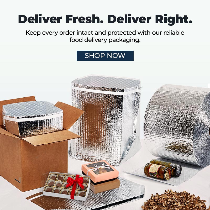 Deliver Fresh. deliver Right. Shop Food Packaging.