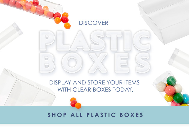 Display and store your items with clear boxes today - Shop All Plastic Boxes DISCOVER DISPLAY AND STORE YOUR ITEMS WITH CLEAR BOXES TODAY. 