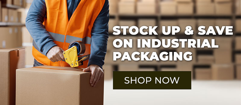 Stock Up & Save on Industrial Packaging