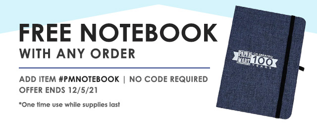 Free Notebook With Any Order