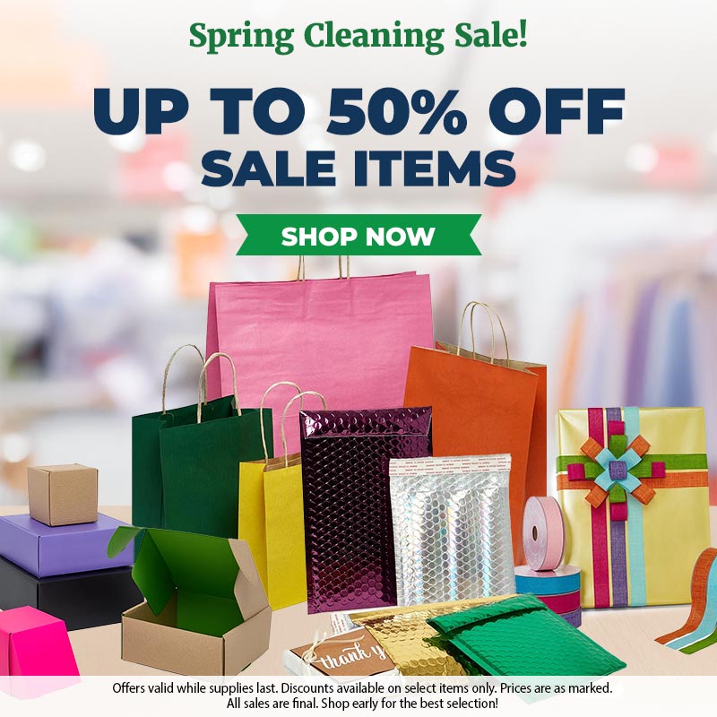 Spring Cleaning Sale - Up to 50% Off