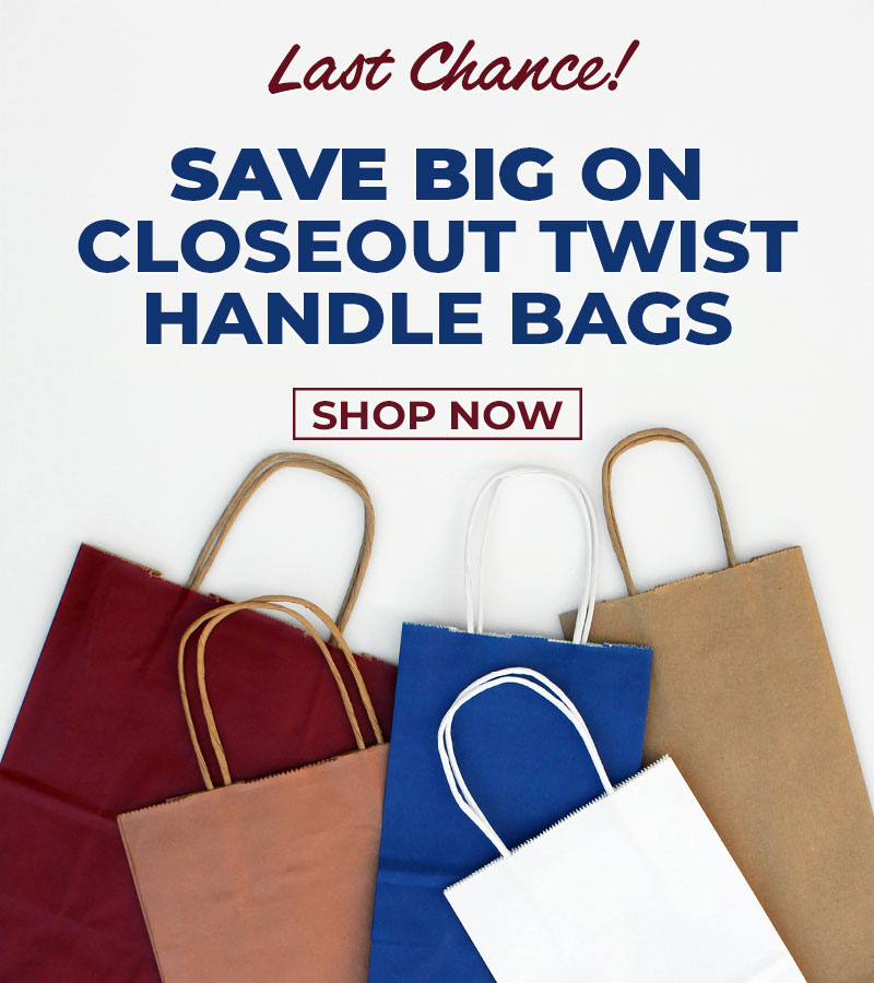 Last Chance Save big on Closeout twist handle bags Shop Now