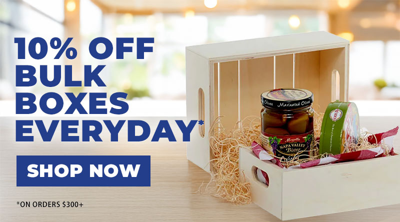 10% Off $300+ Bulk Boxes